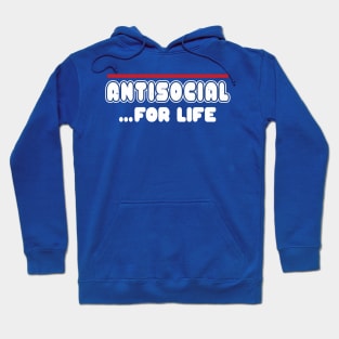 Funny proud Introvert Antisocial Social Distancing Introverted Slogan Hoodie